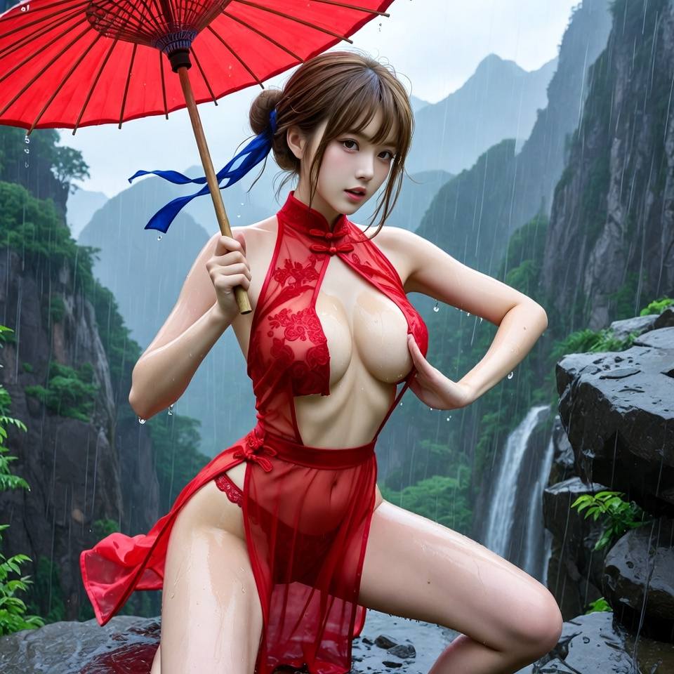 Costume Girl from Deep Mountain Practice