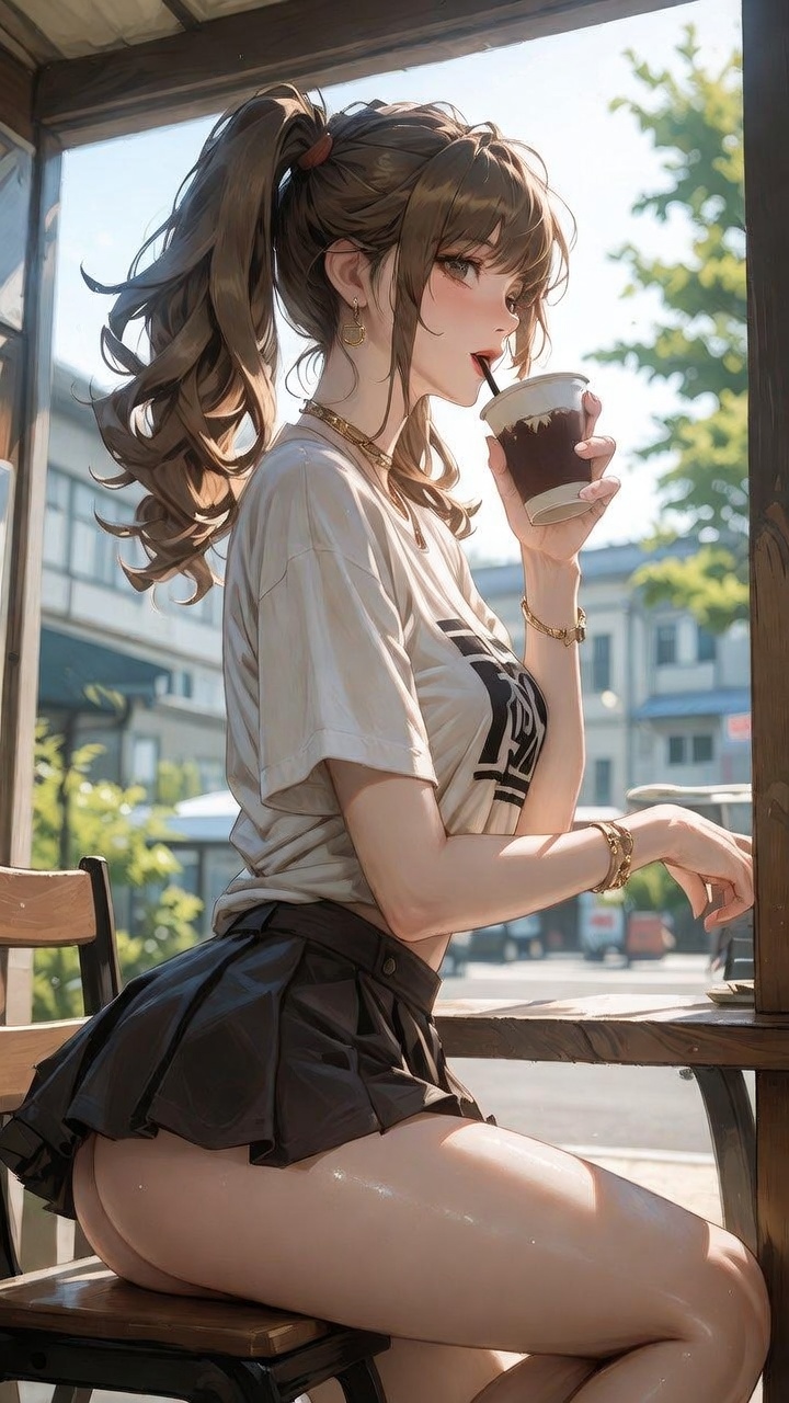 Relax with a cup of coffee