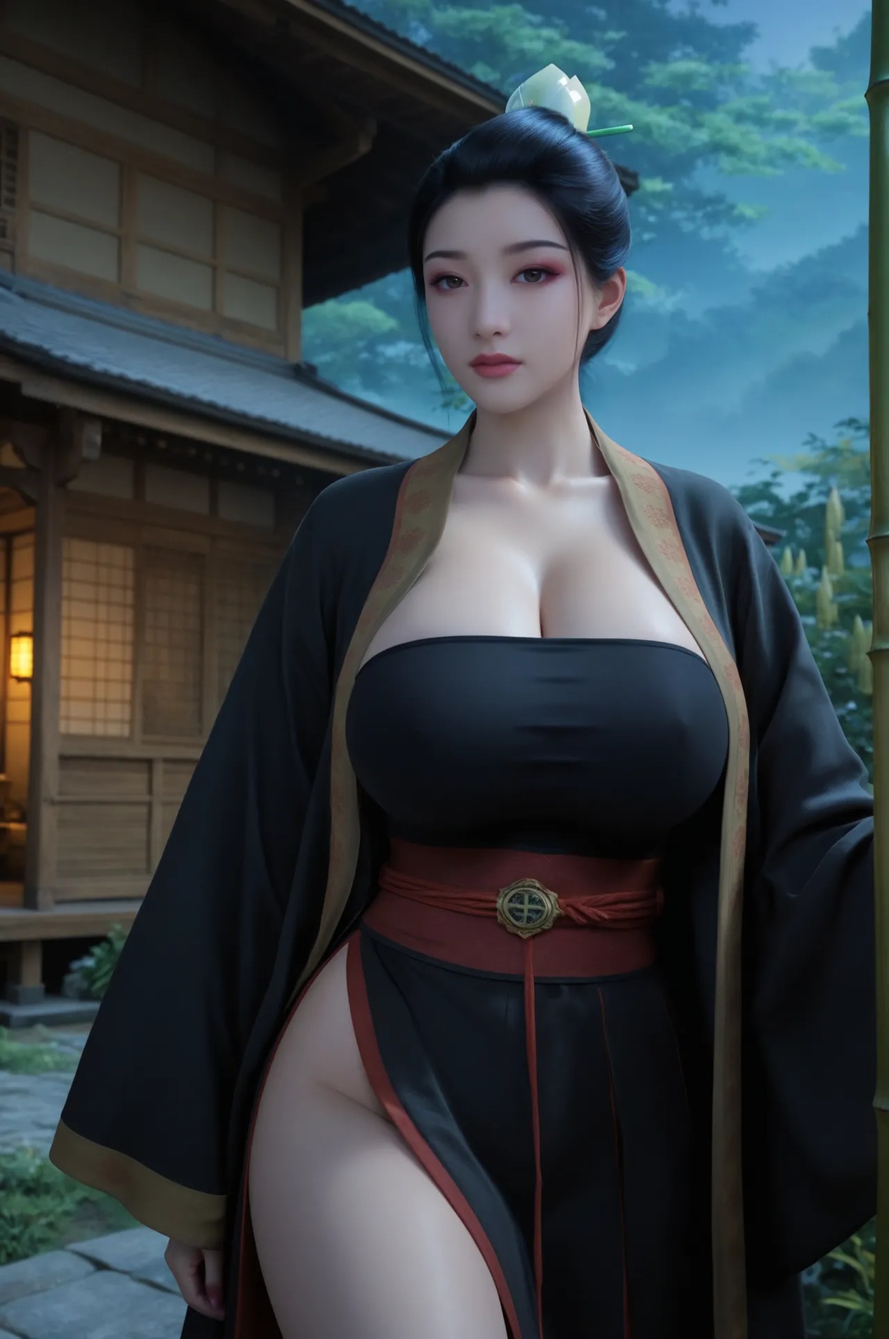 Legend of Mortal Cultivation – Red Brush – Koleksi Gambar AI