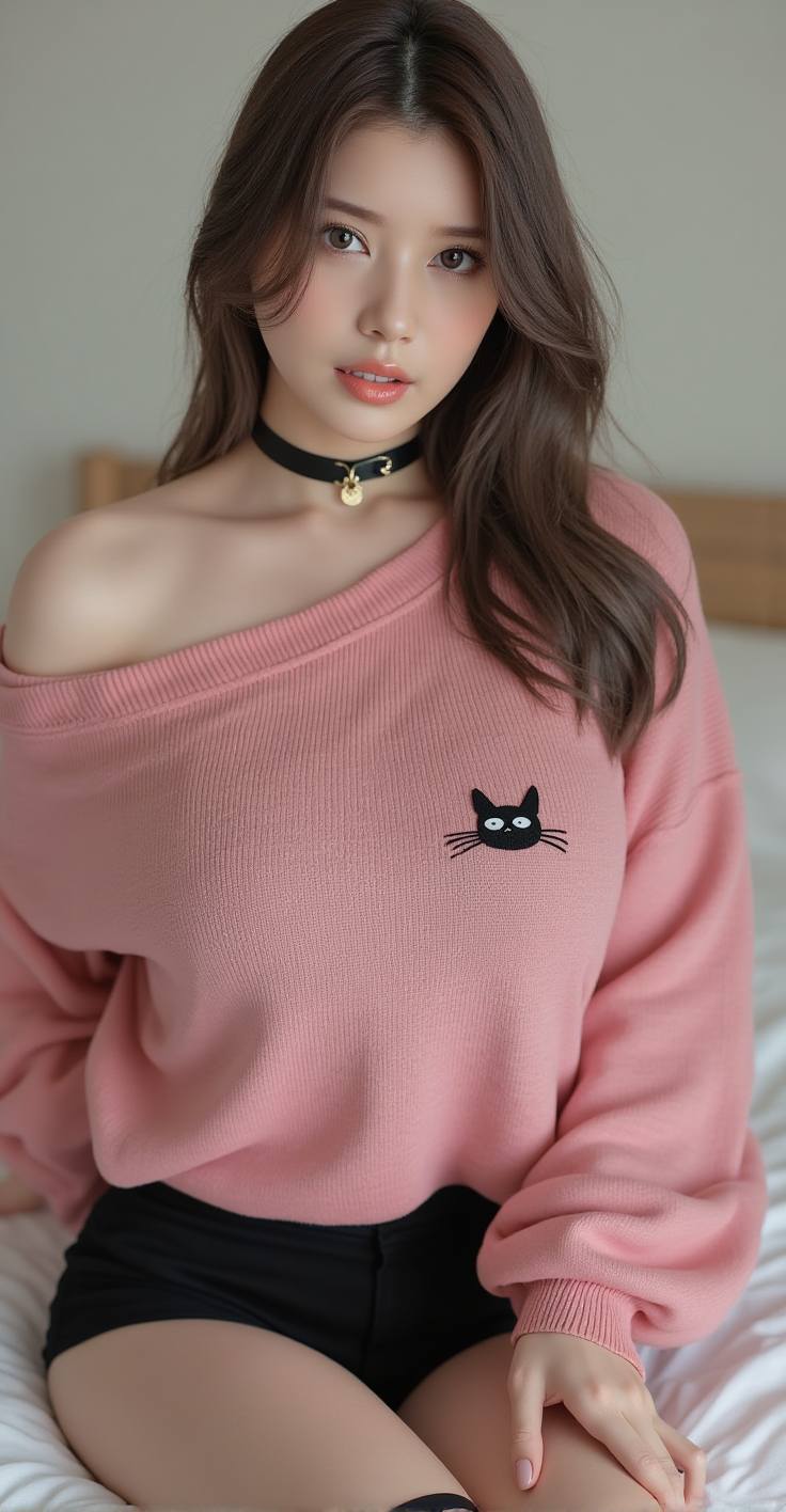 Printed sweater