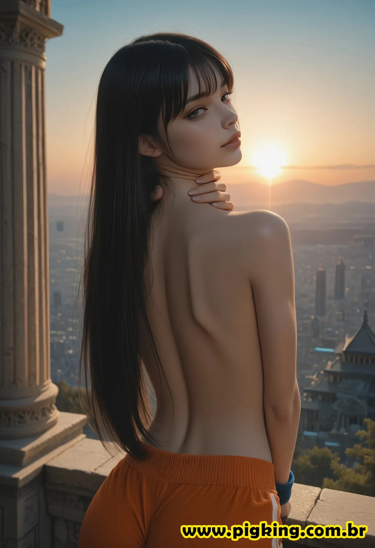 ⚔️✨ Reina Katsuro - The Golden Ascension