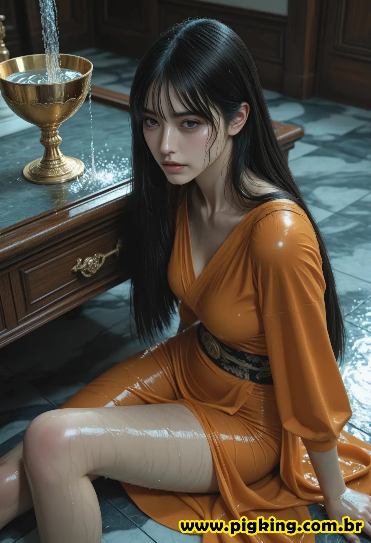 ⚔️✨ Reina Katsuro - The Golden Ascension